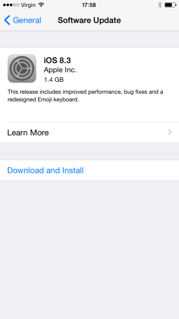 iOS8.3正式發布 Apple Pay正式支持中國銀聯
