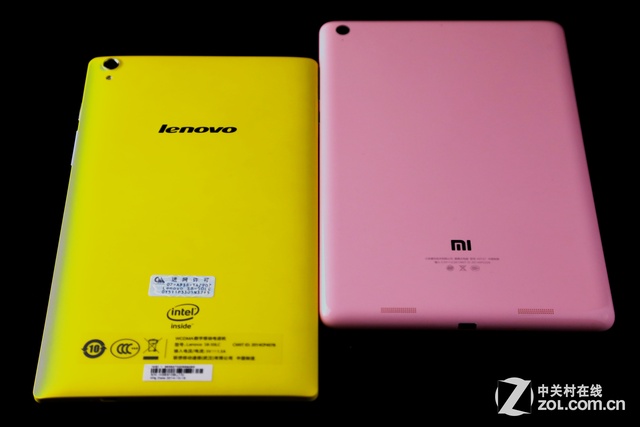 聯想S8對比小米Pad 