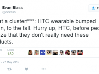 HTC智能手表將再次跳票   別期待了6月6日發(fā)布無(wú)望