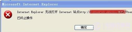 Internet Explorer無法打開internet站點錯誤描述