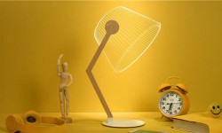 BULBING 3D錯覺臺燈：理科生必備居家神器真的太魔性