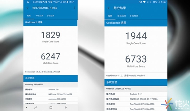 同是驍龍835誰(shuí)的性能更強(qiáng)？一加5與三星S8性能對(duì)比