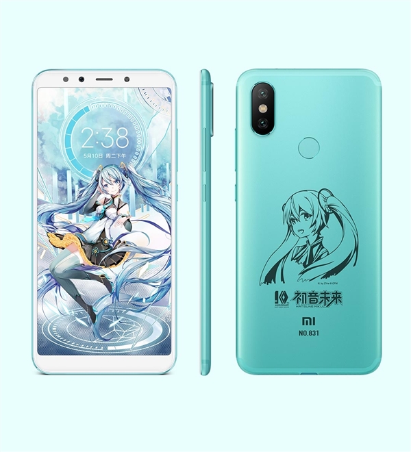 小米6X初音未來(lái)版曝光：6GB+64GB版 售價(jià)2099元