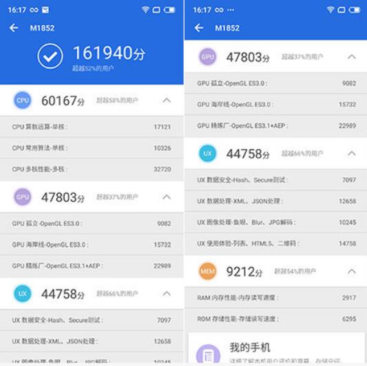 小米8 SE和魅族X8性能對比