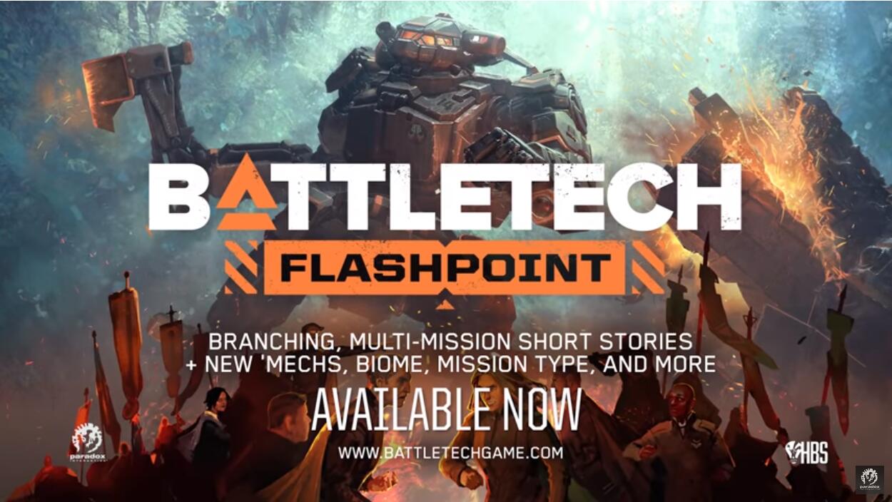 Paradox《暴戰(zhàn)機甲兵》首彈拓展包“Flashpoint”上線