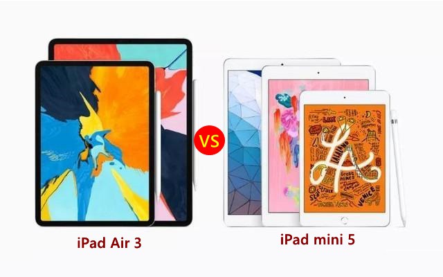 iPad Air3和Mini5哪個好？蘋果iPad Mini5和iPad Air3區別對比