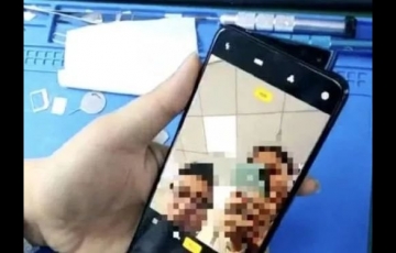 OPPO Reno真機曝光：前置扇形升降式攝像頭，網友：看不懂！