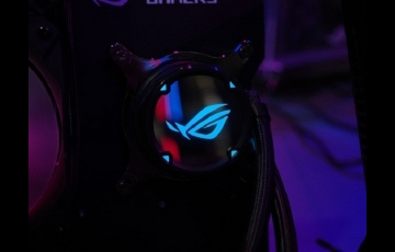 華碩全新ROG STRIX LC水冷風扇發(fā)布，搭載360mm冷排風扇+RGB燈效